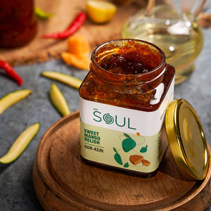 ADF Soul Khatta Meetha Combo Hot Mango Chutney and Date | Tamarind Chutney